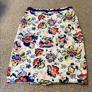 Boden MARTHA floral summery pencil skirt. NWT!